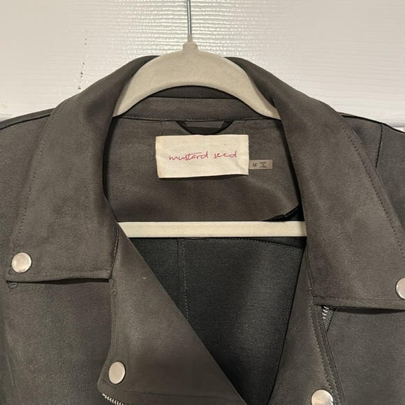 Suede Moto Jacket - Picture 2 of 4